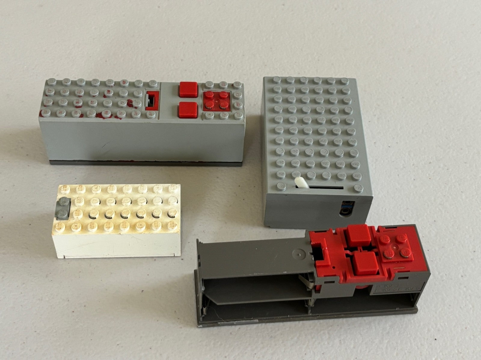 LEGO Battery Box Vintage Lot as Shown 1970's +