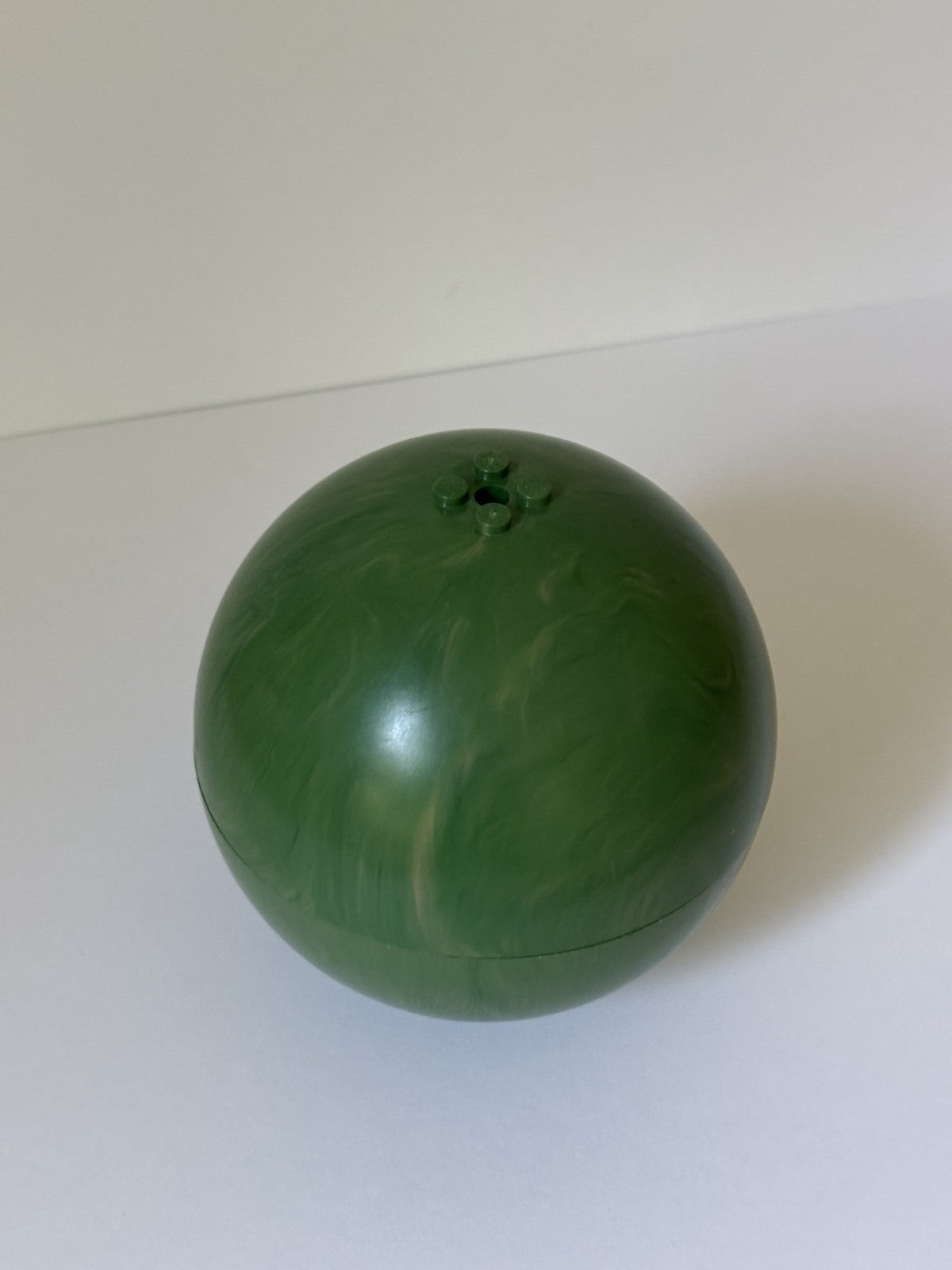 LEGO Cylinder Hemisphere 11x11 98107pb10 Marbled Green and Tan Star Wars Yavin 4