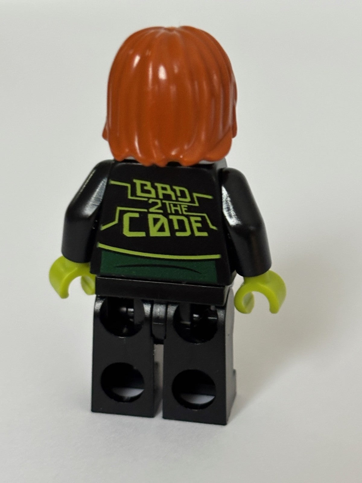 LEGO® Minifigure Ultra Agents uagt035 Terabyte Dark Orange Hair