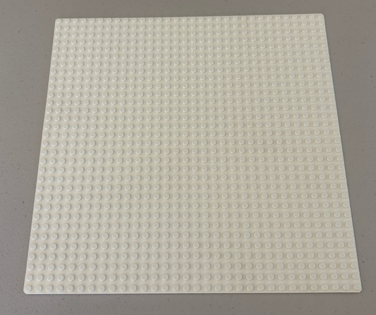 LEGO WHITE 32x32 Baseplate 10699 10" x 10"