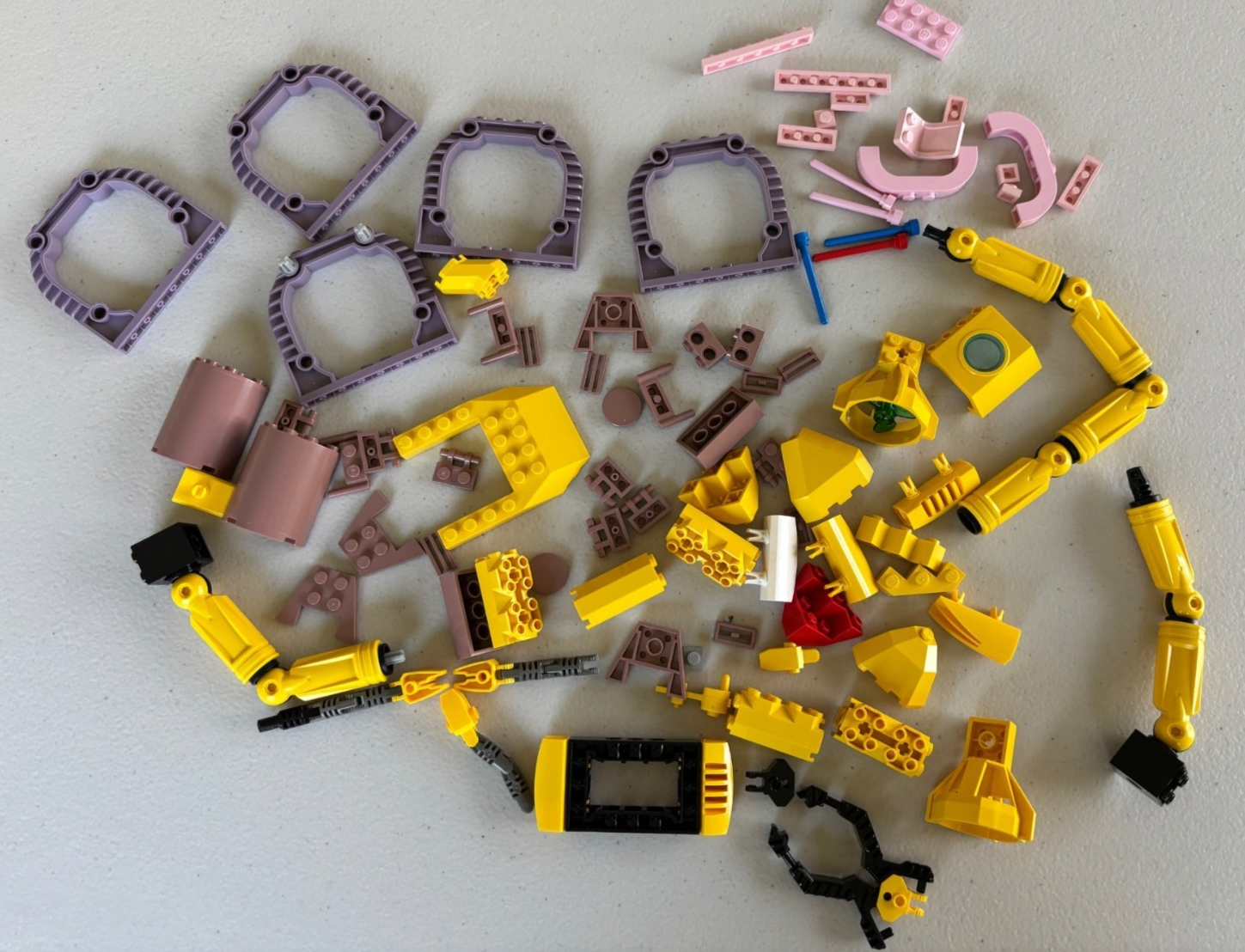 LEGO Vintage Parts Lot of 80 from Aquanauts Aquazone and other Vintage sets (#B)