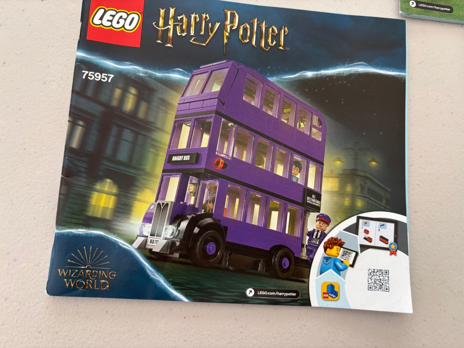 LEGO HARRY POTTER  INSTRUCTION BOOK BOOKLETS MANUALS ONLY 75954 75953 75956 (A)