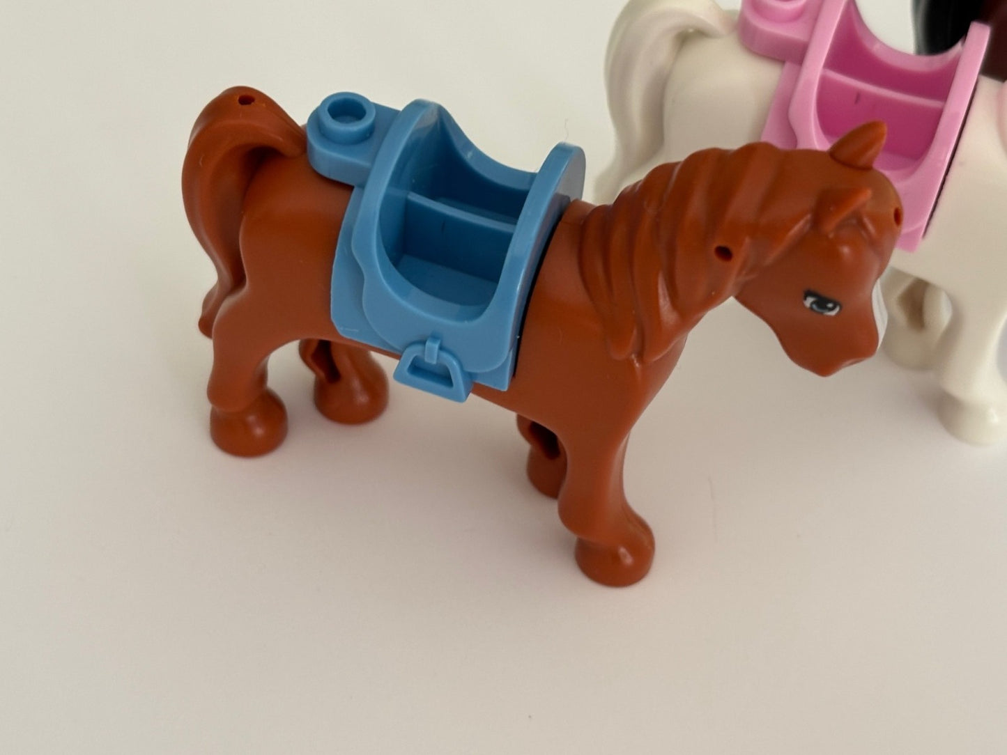 Lego Horse Horses Minifigure Lot of 3 with Saddle