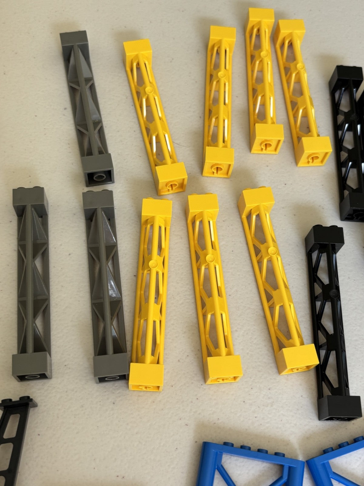 LEGO Lot of 52 Support Girders Columns Triangular etc (C)