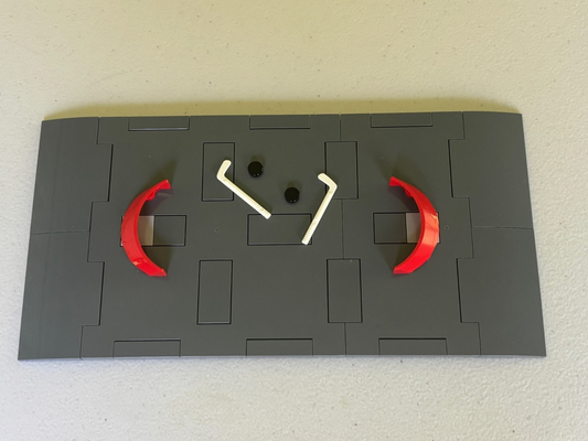 LEGO City Road Plates Dark Bluish Gray Ramp from set 60291 Family House Hockey