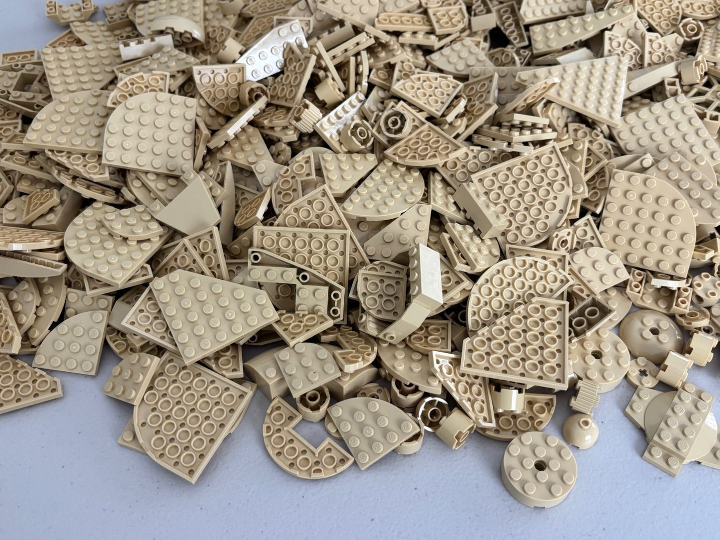 SHIPS FREE!! LEGO BULK LOT 100 TAN WEDGE WING CORNER PLATES STAR WARS