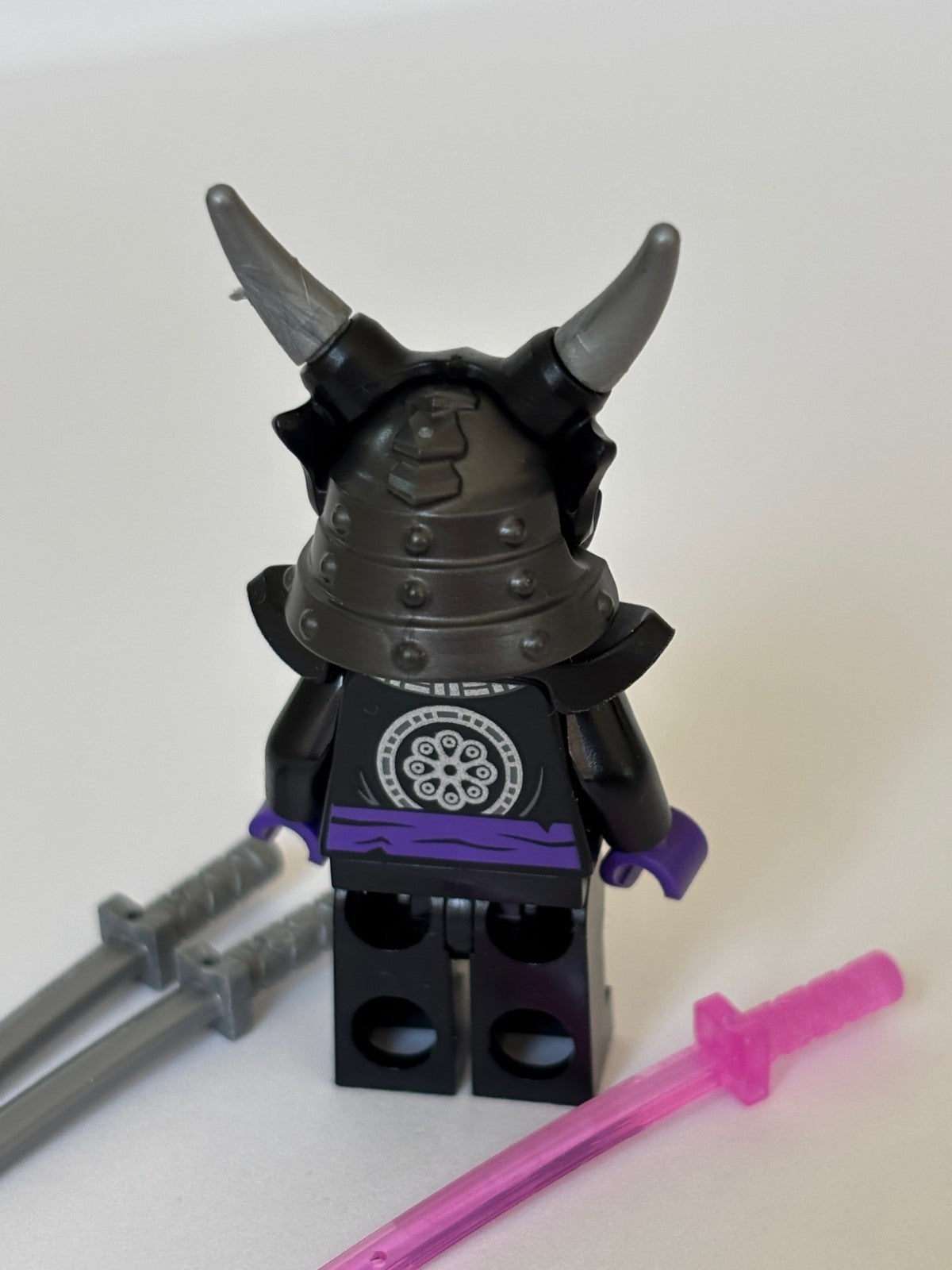 LEGO Ninjago Minifigure NJO0778 Garmadon Oni with Mask and Swords