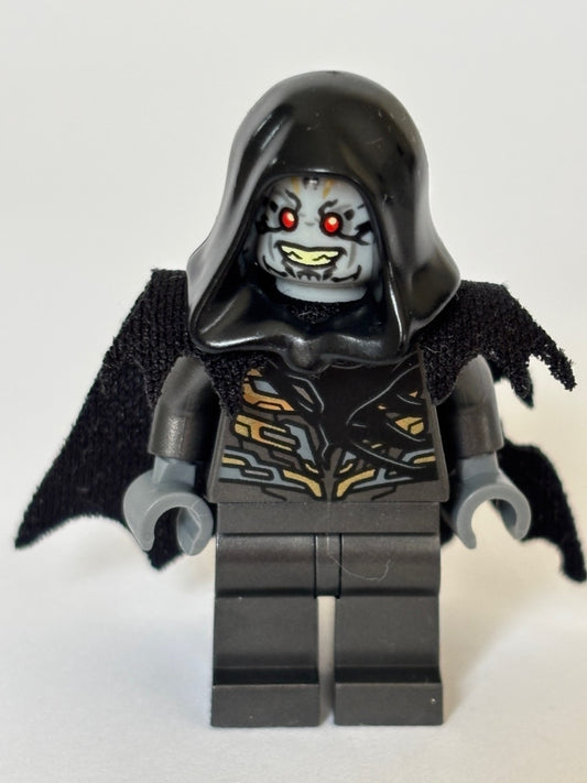 LEGO Super Heroes Corvus Glaive Minifigure 76103 sh0511 (Ink Marks on Head)
