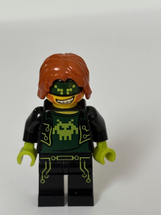 LEGO® Minifigure Ultra Agents uagt035 Terabyte Dark Orange Hair