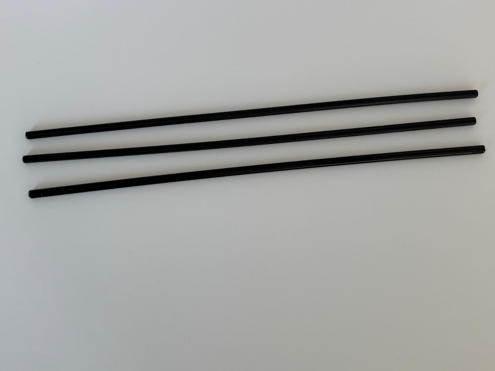 LEGO LOT OF 3 50450 BLACK TECHNIC AXLE 32L
