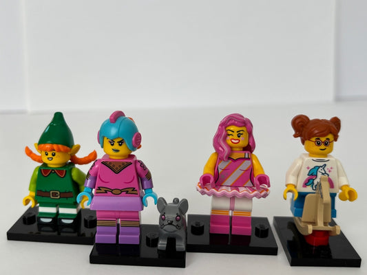 SHIPS FREE LEGO Series Minifigures LOT of 4 Collectible Series Minifigure (Lot 1