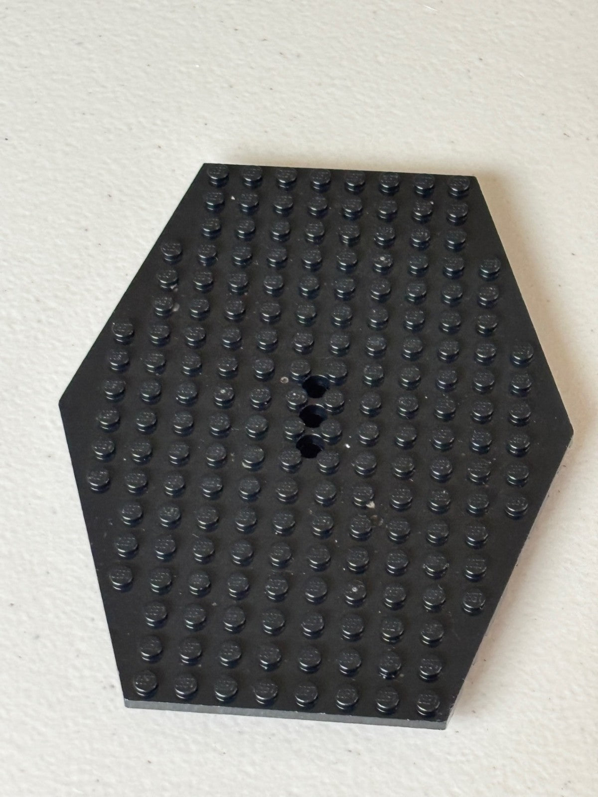 LEGO Black Plate 14 x 18 with Hole 44666, From Set 75237, Tie Fighter