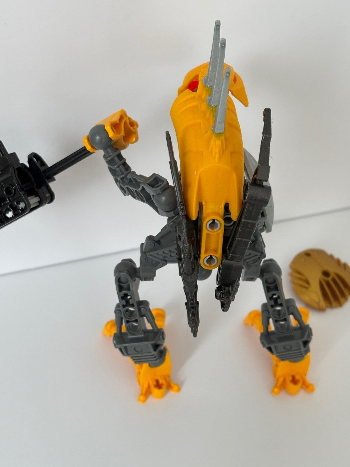 LEGO BIONICLE Stars Rahkshi Parts 7138 Incomplete. Built as shown in pics.
