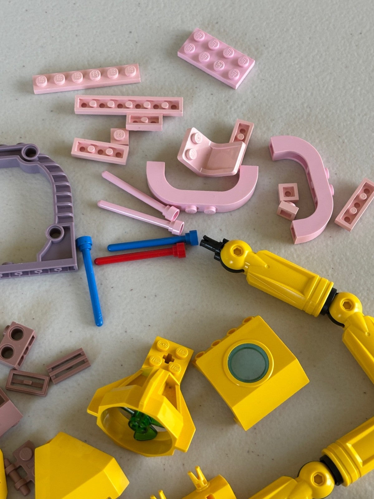 LEGO Vintage Parts Lot of 80 from Aquanauts Aquazone and other Vintage sets (#B)