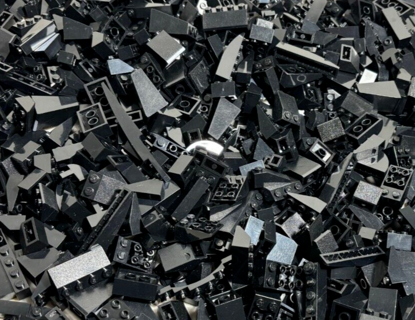 SHIPS FREE!! LEGO 100 Slope - Black Bulk 3039 3037 3678 4460 3684 3298 Castle