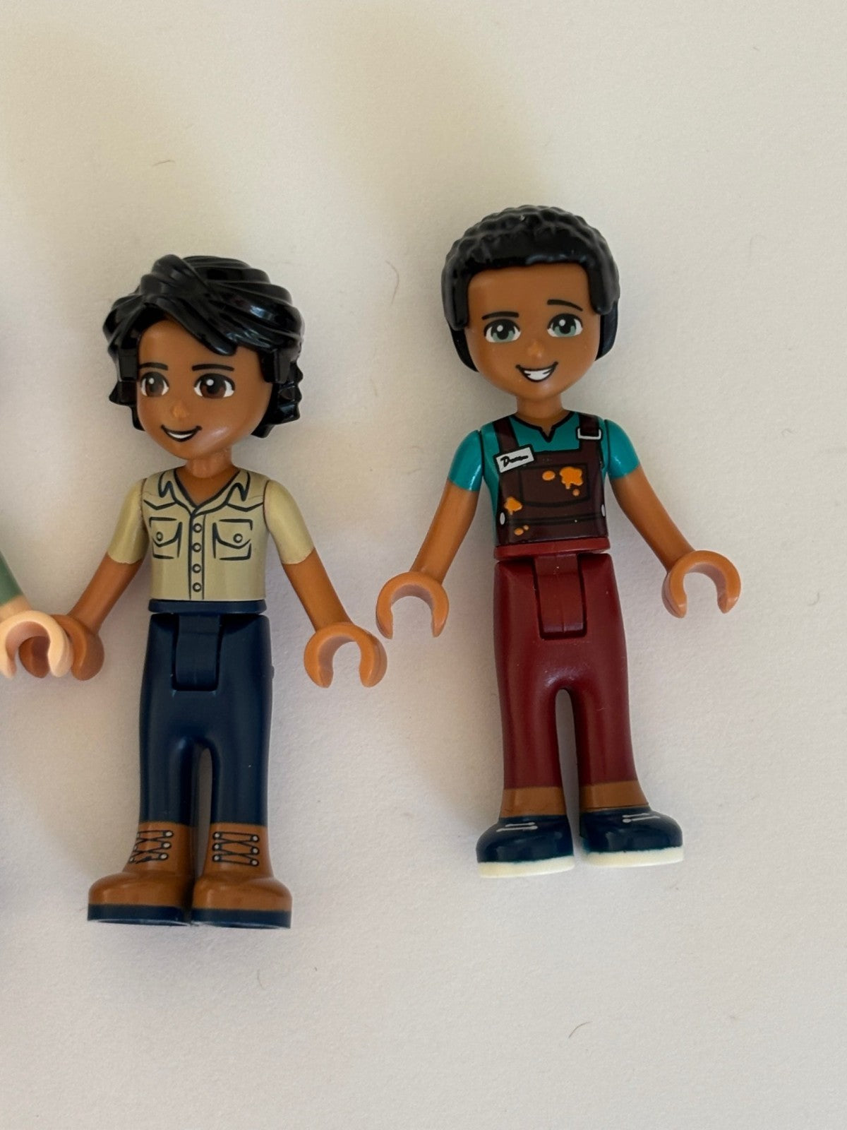 LEGO Friends Men Boy Man Male Minifigure Lot of 4 (Lot B) Daniel Matthew Dean