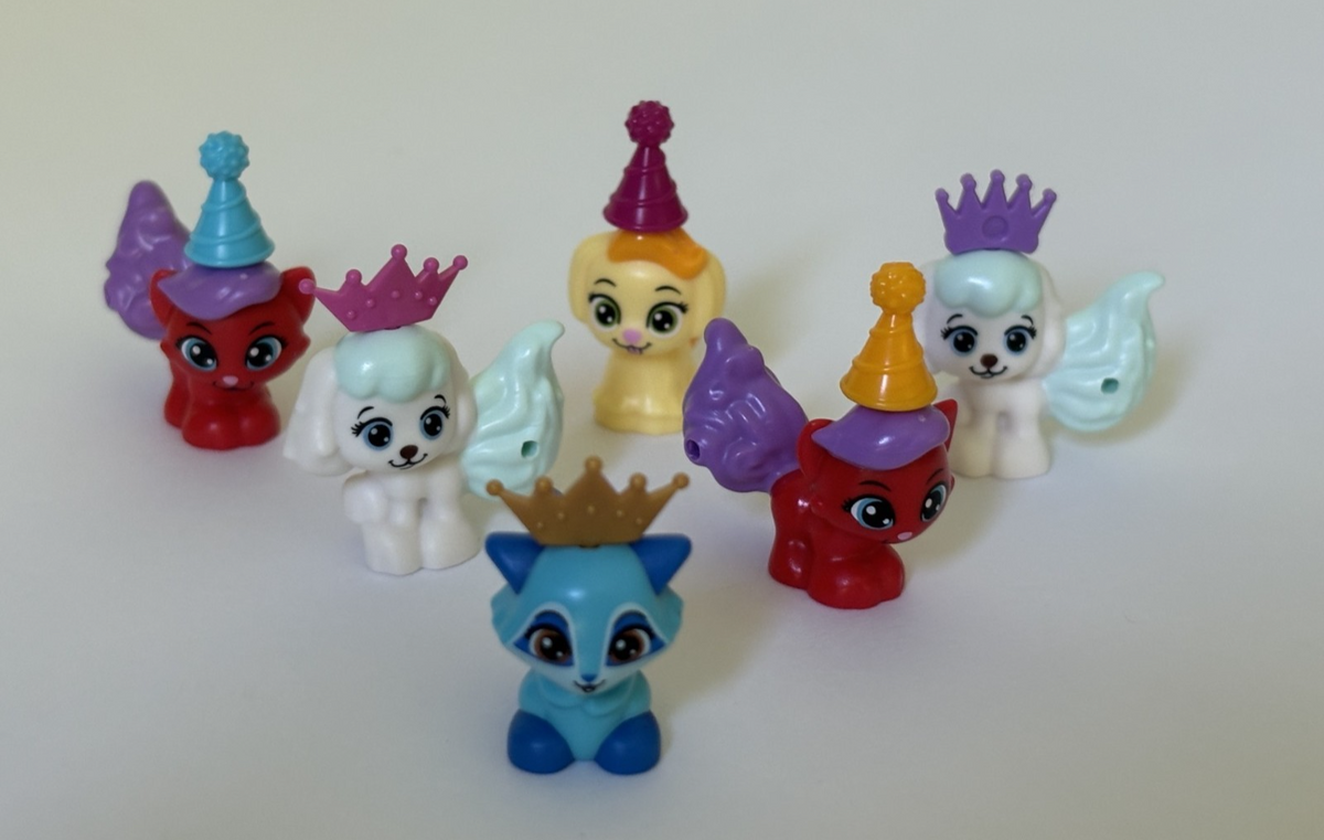 LEGO Lot of 6 Disney Palace Pets Minifigure Animal Lot Raccoon Cat Princess Rare