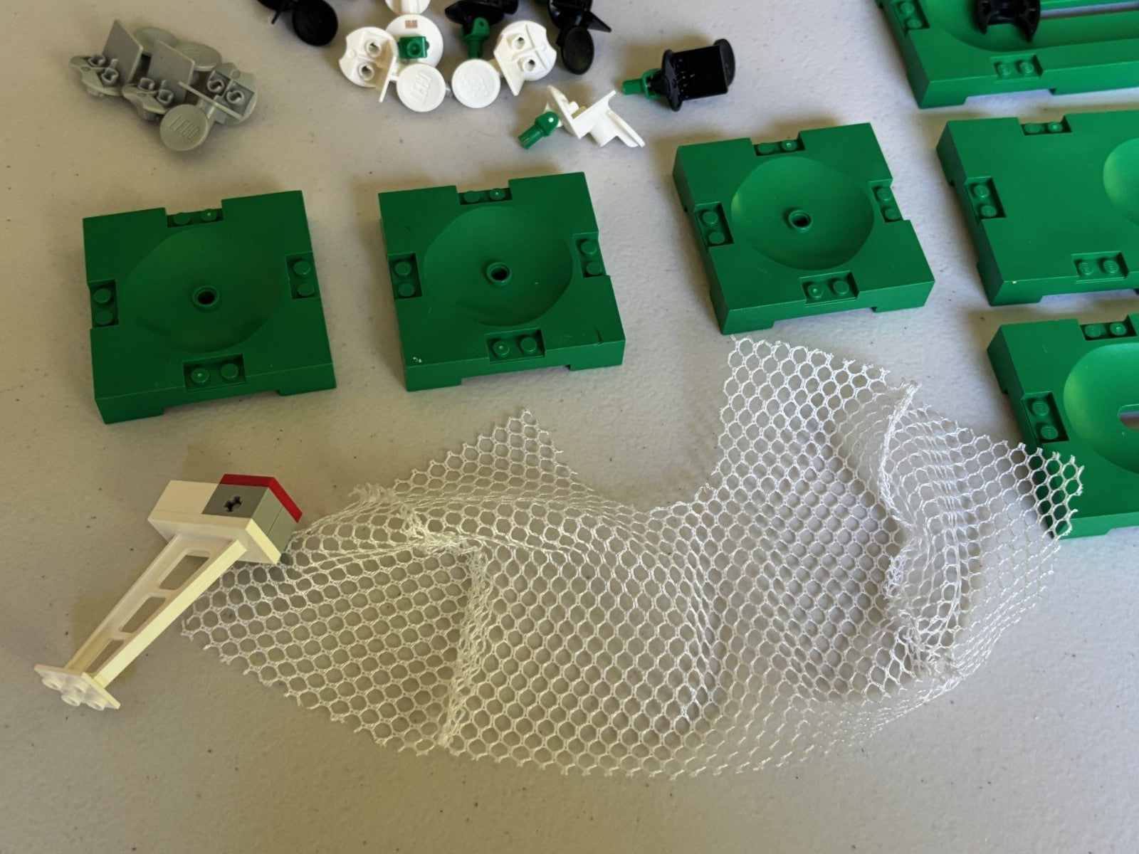 LEGO - Soccer Field Stadium HUGE Piece Parts Lot