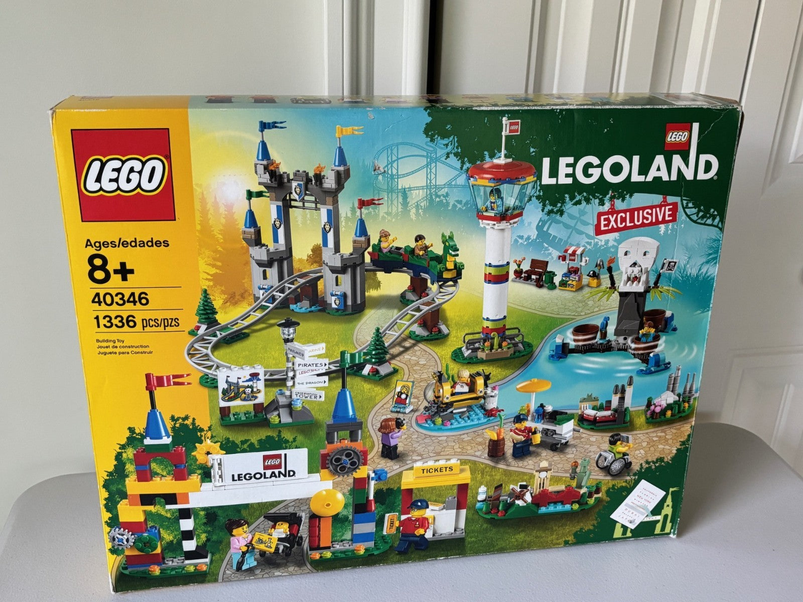 LEGO 40346 LEGOLAND Park 2019 EXCLUSIVE 100% Complete W/Box & All Books
