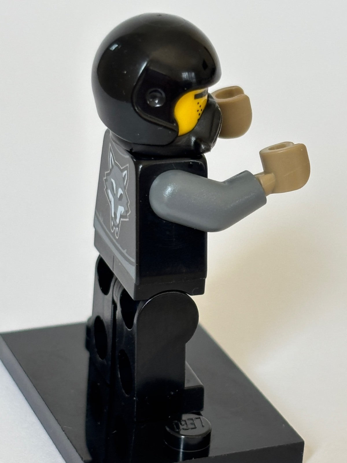 LEGO Stuntz Driver Lone Wolf Biker Minifigure