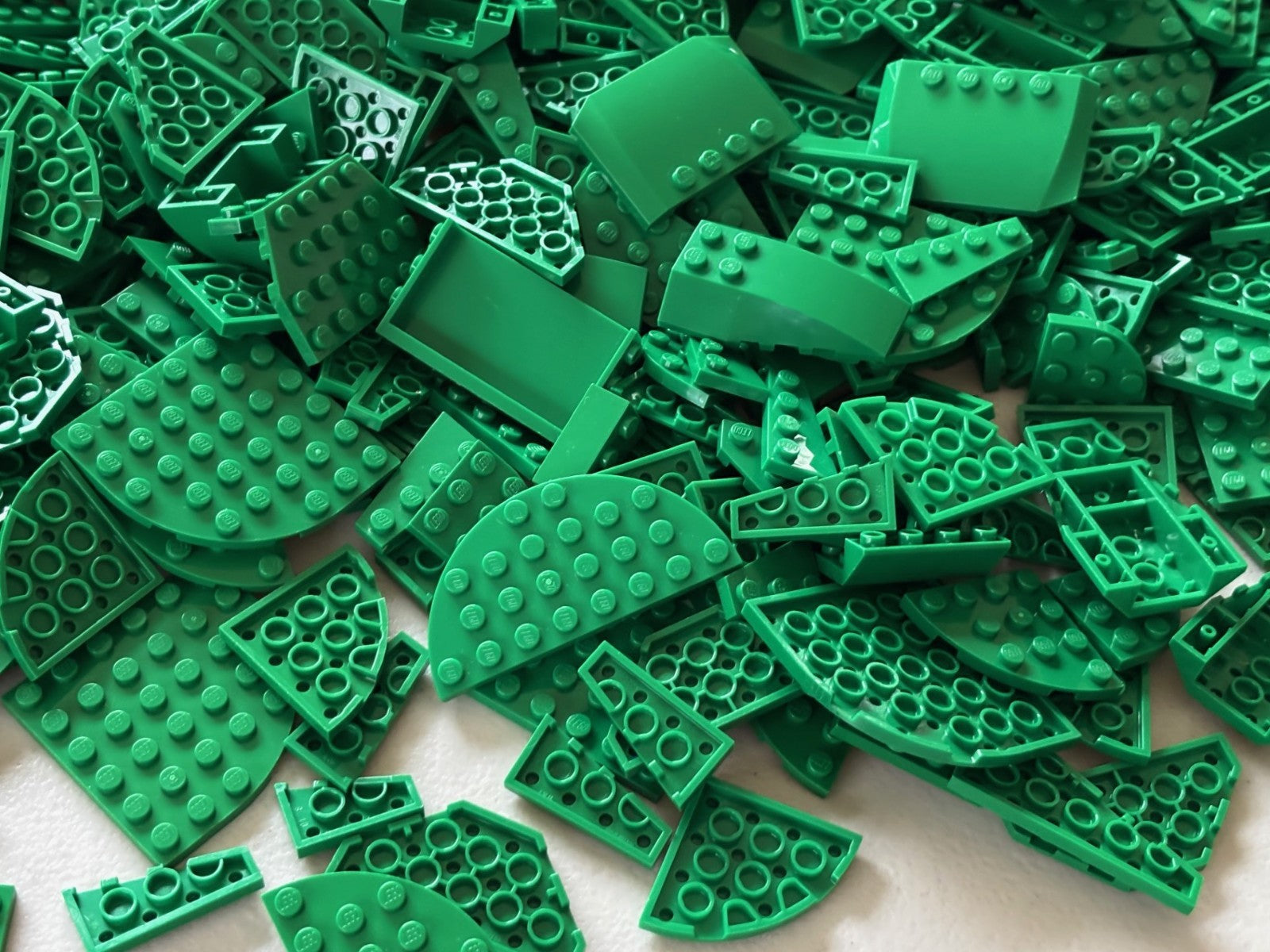 SHIPS FREE!! LEGO LOT 100 GREEN WEDGE WING CORNER PLATES etc STAR WARS