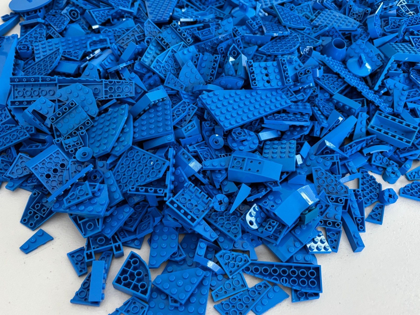 SHIPS FREE!! LEGO BULK LOT 100 BLUE WEDGE WING CORNER PLATES STAR WARS RARE
