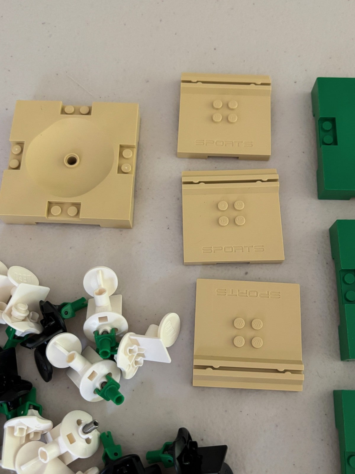 LEGO - Soccer Field Stadium HUGE Piece Parts Lot (Lot 3)
