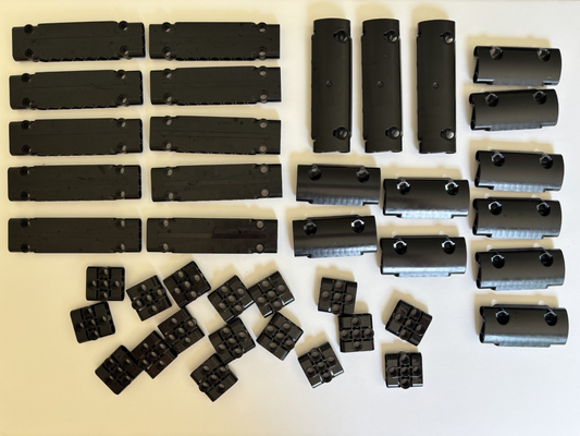 LEGO Technic Lot of 40 Technic Panel Plate & More 62531 39793 24119 15458 ( A)
