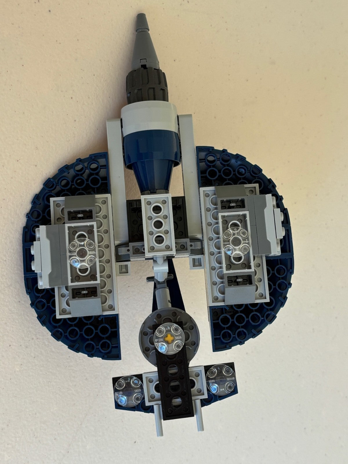 LEGO 75199 General Grievous Combat Speeder & Micro Falcon INCOMPLETE Ship Only