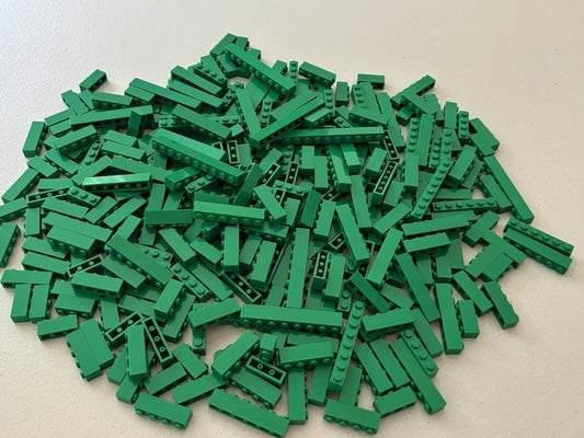 SHIPS FREE!! LEGO GREEN BRICK LOT OF 50 PIECES 1X3 1X4 1X6 etc PARTS