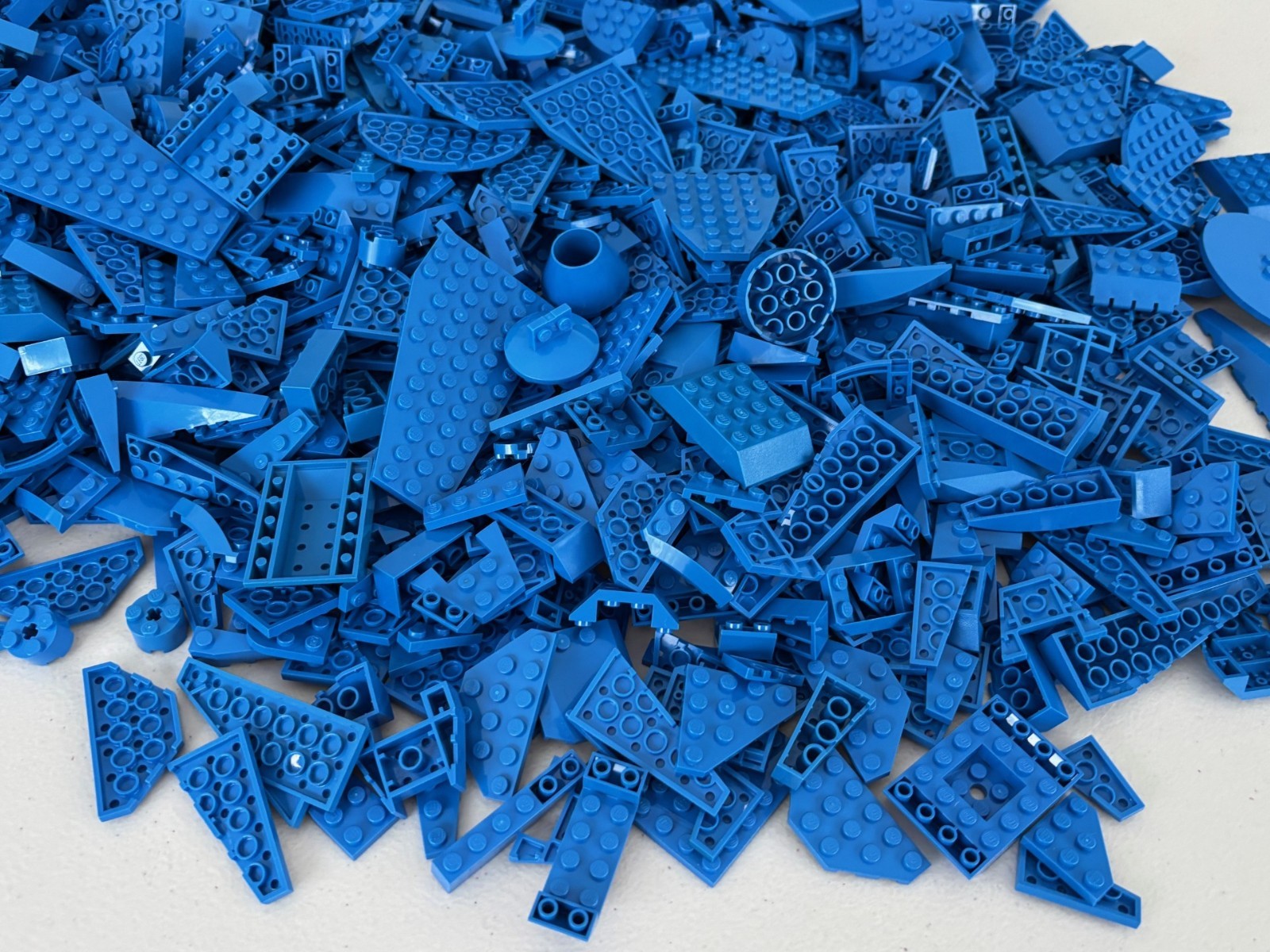 SHIPS FREE!! LEGO BULK LOT 100 BLUE WEDGE WING CORNER PLATES STAR WARS RARE