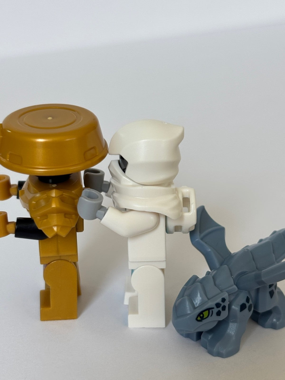 LEGO Ninjago Lot of 3 Imperium Guard Dragons Rising Zane Riyu Baby Dragon