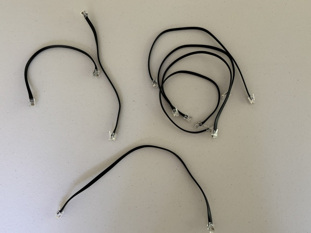 LEGO Lot of 7 Pieces Mindstorms EV3 NXT Connector Cable Parts Mixed Lenghts
