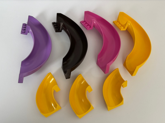 SHIPS FREE!! LEGO City Pool Party Play Ground Parts Water Slides Slide Lot of 7