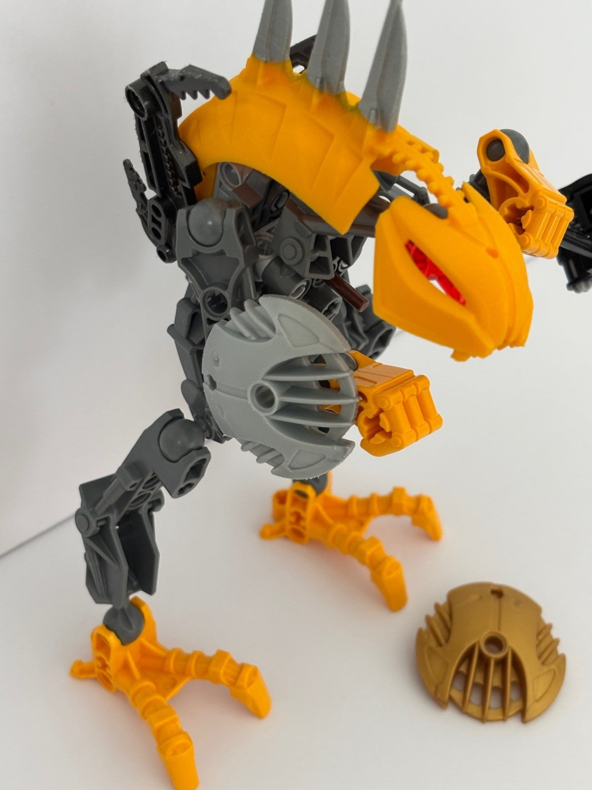 LEGO BIONICLE Stars Rahkshi Parts 7138 Incomplete. Built as shown in pics.