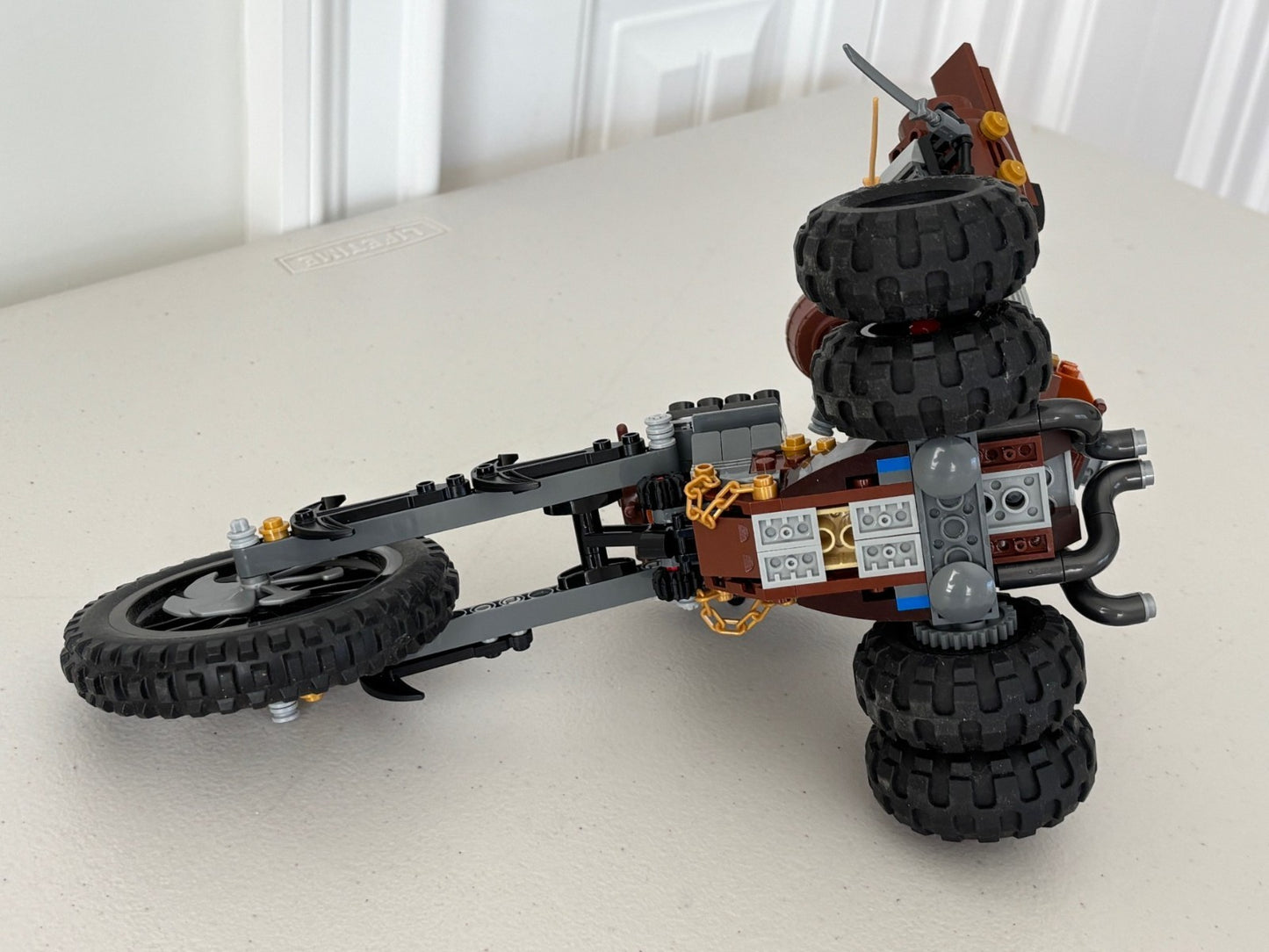 LEGO The LEGO Movie 2 MetalBeard's Heavy Metal Motor Trike 70834 Incomplete