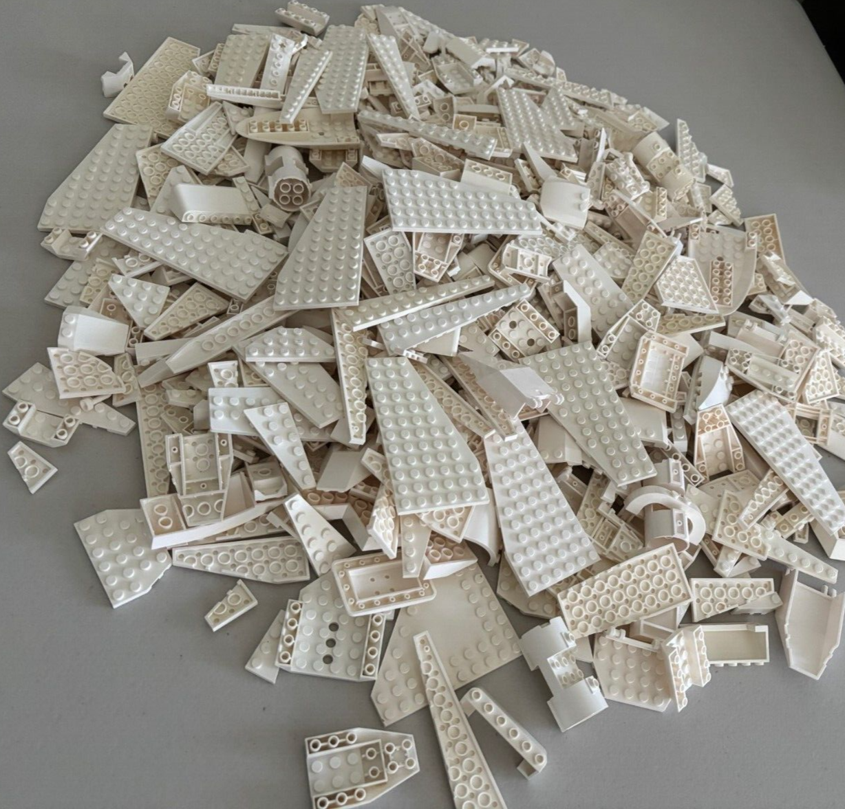 SHIPS FREE!! LEGO LOT 100 WHITE WEDGE WING PLATES & MORE STAR WARS