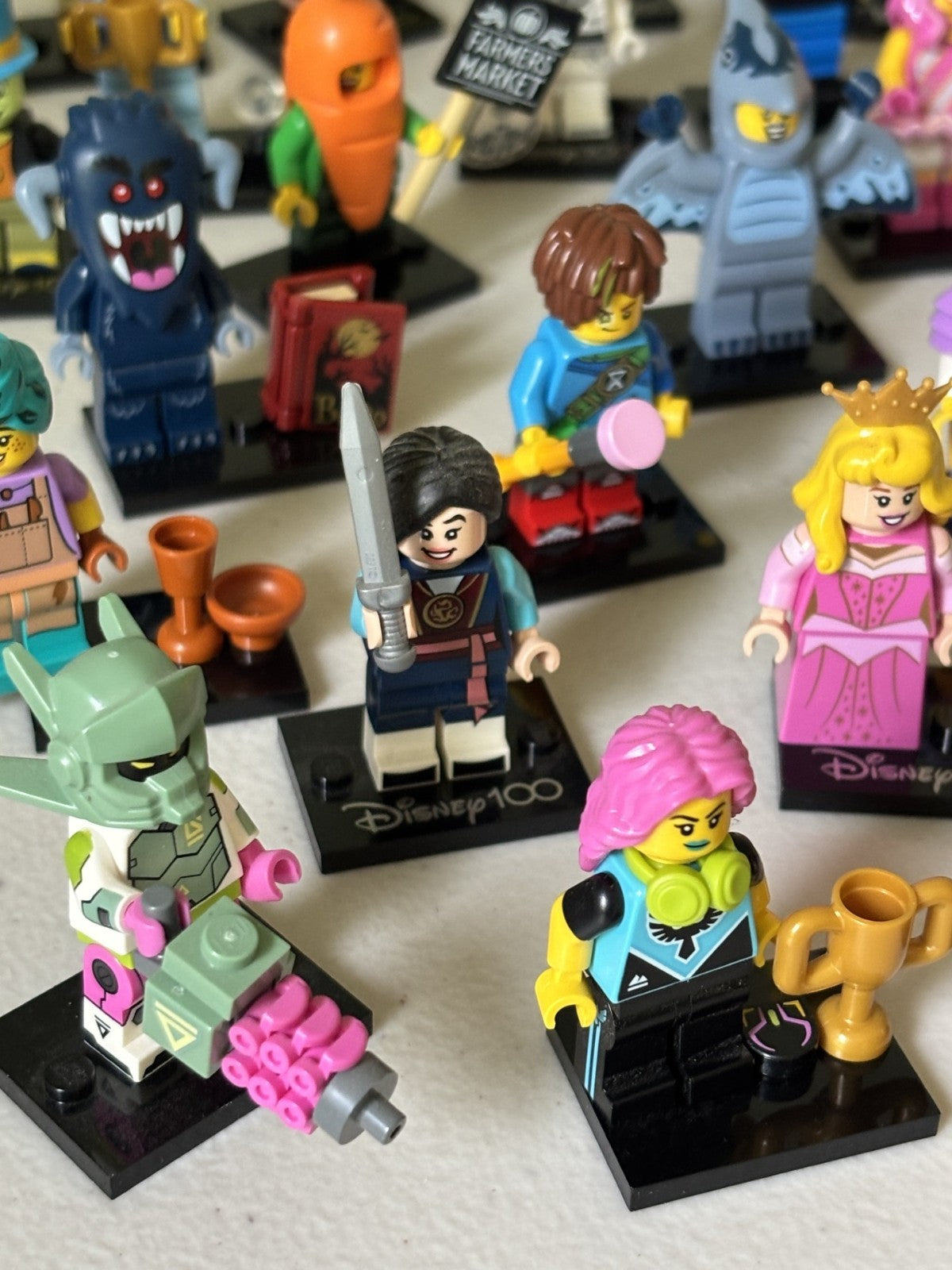 LEGO Collectible Minifigure Series Minifigure Lot of 3 Random Surprise Minifigs