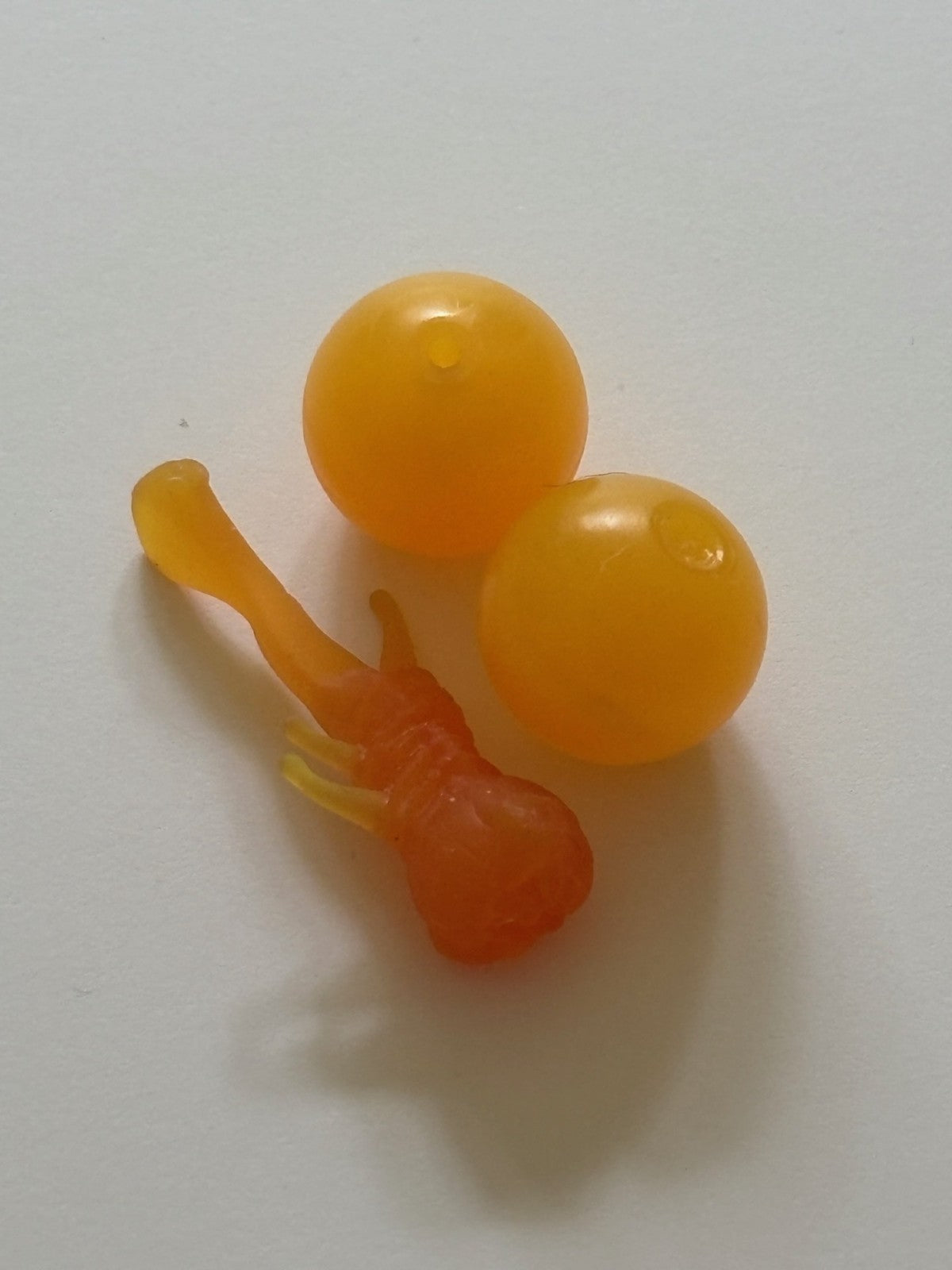 LEGO Bionicle Technic Rubber Squid Projectile Ammo and 2 Bionicle Balls