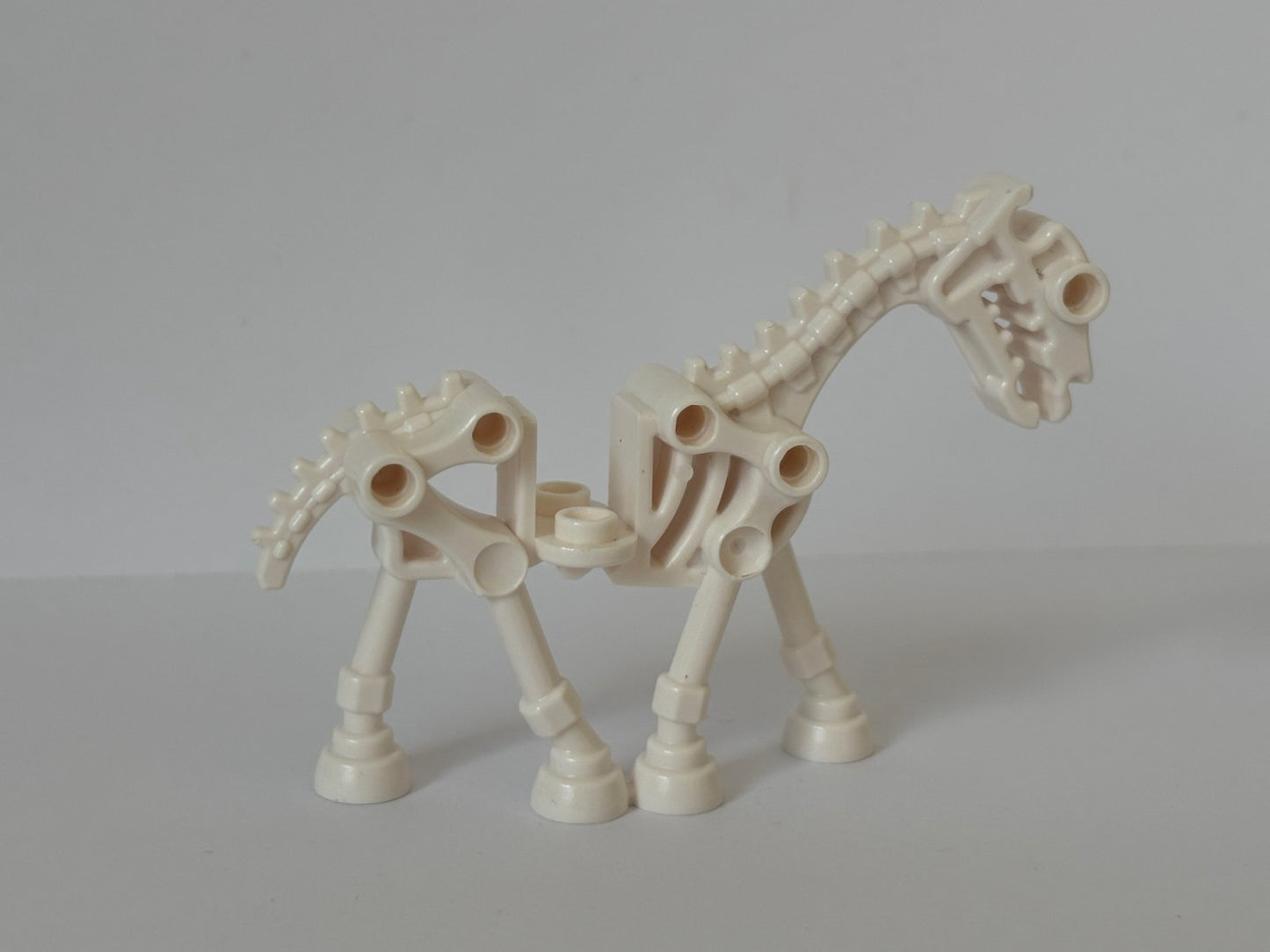 LEGO Skeleton Horse Minifigure White 59228 74463 Non Glow Fantasy Castle