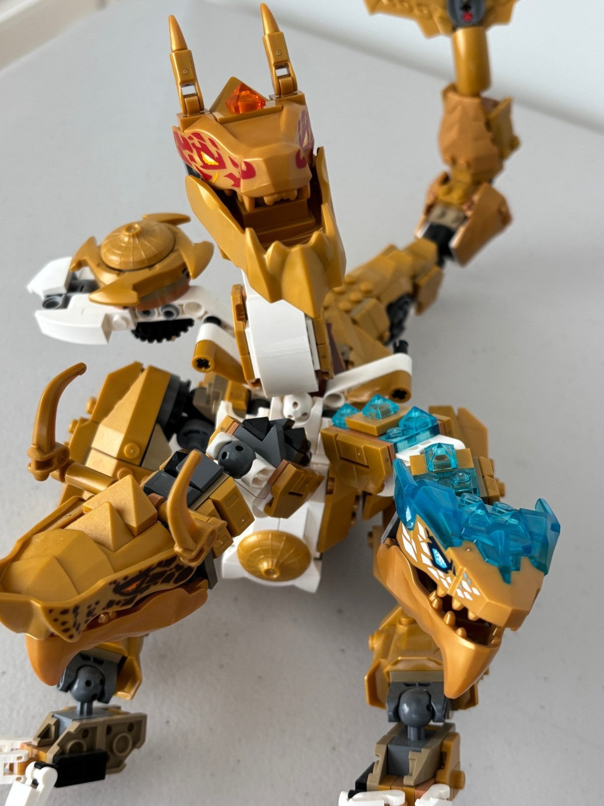LEGO 71774 Ninjago Lloyd's Golden Ultra Dragon. Incomplete Golden Dragon Only