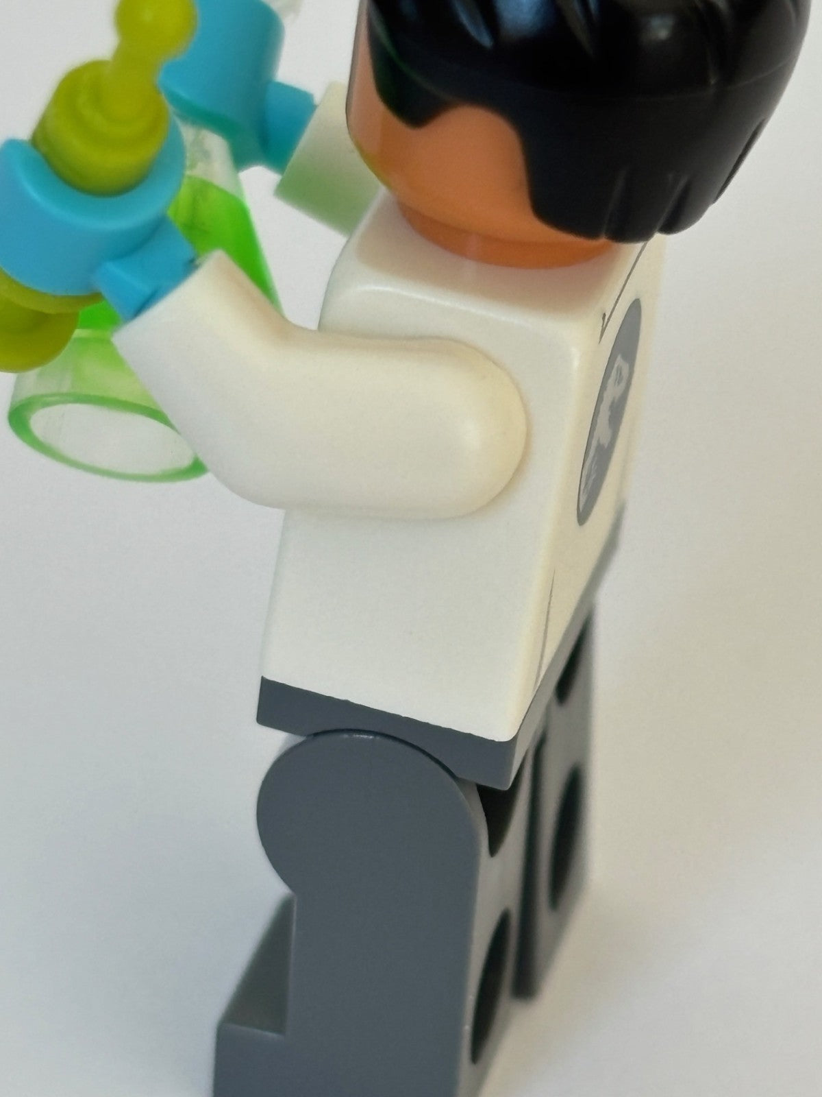 LEGO Dr. Wu Minifigure Jurassic World 75919 Park Doctor Mad Scientist