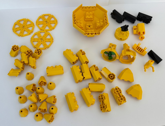 LEGO Vintage Parts Lot of 50 from Aquanauts Aquazone and other Vintage sets