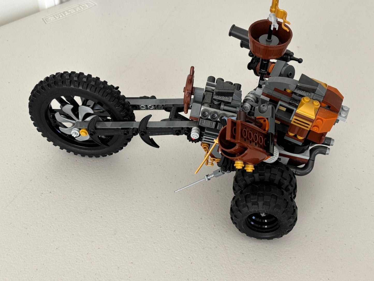 LEGO The LEGO Movie 2 MetalBeard's Heavy Metal Motor Trike 70834 Incomplete