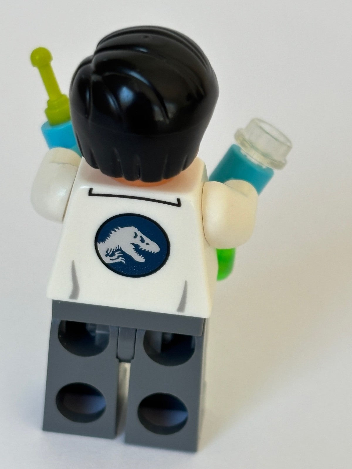 LEGO Dr. Wu Minifigure Jurassic World 75919 Park Doctor Mad Scientist