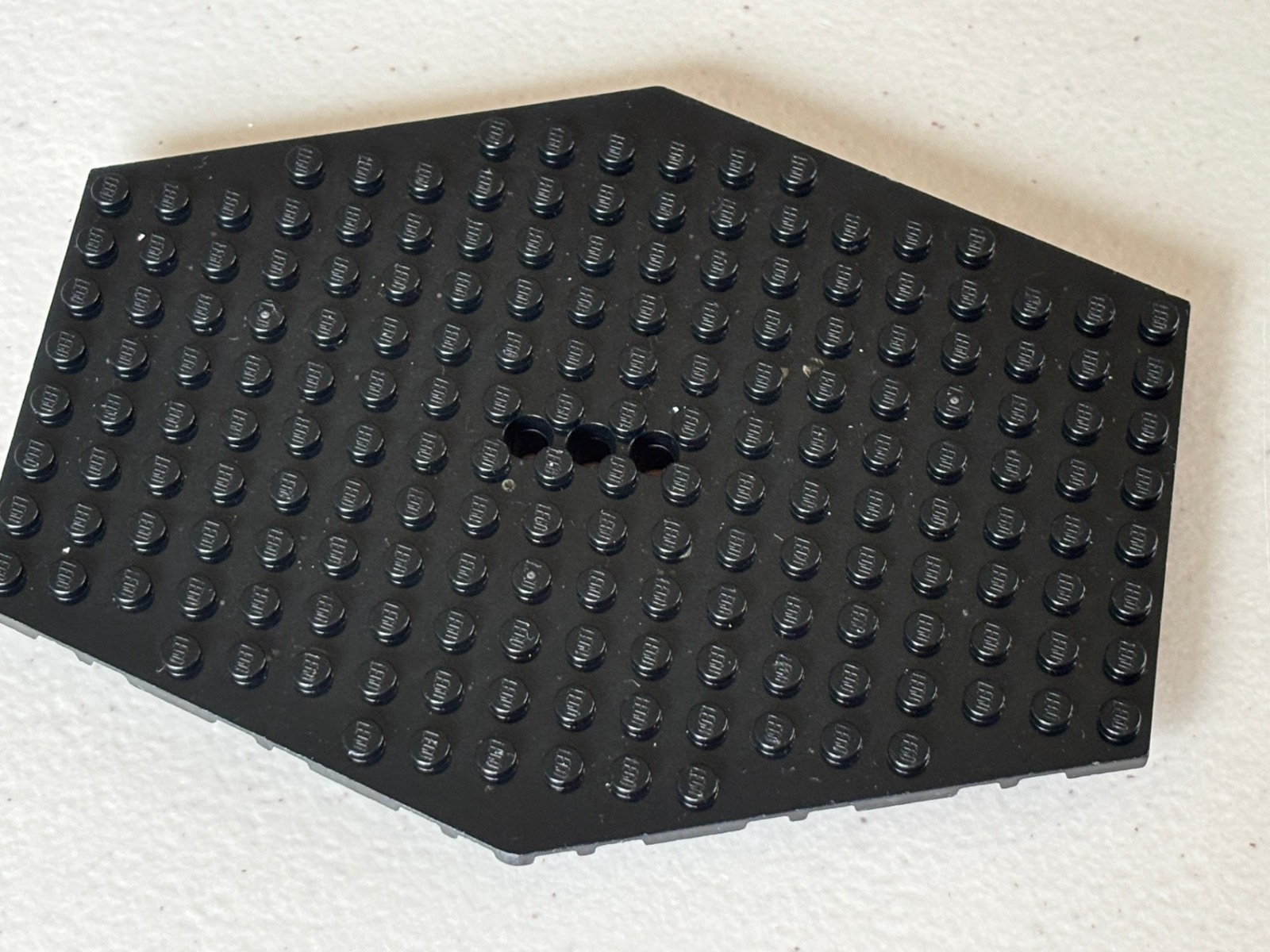 LEGO Black Plate 14 x 18 with Hole 44666, From Set 75237, Tie Fighter