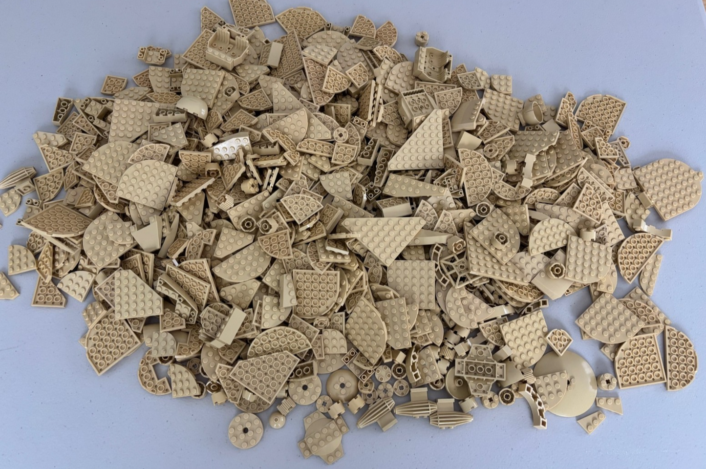 SHIPS FREE!! LEGO BULK LOT 100 TAN WEDGE WING CORNER PLATES STAR WARS