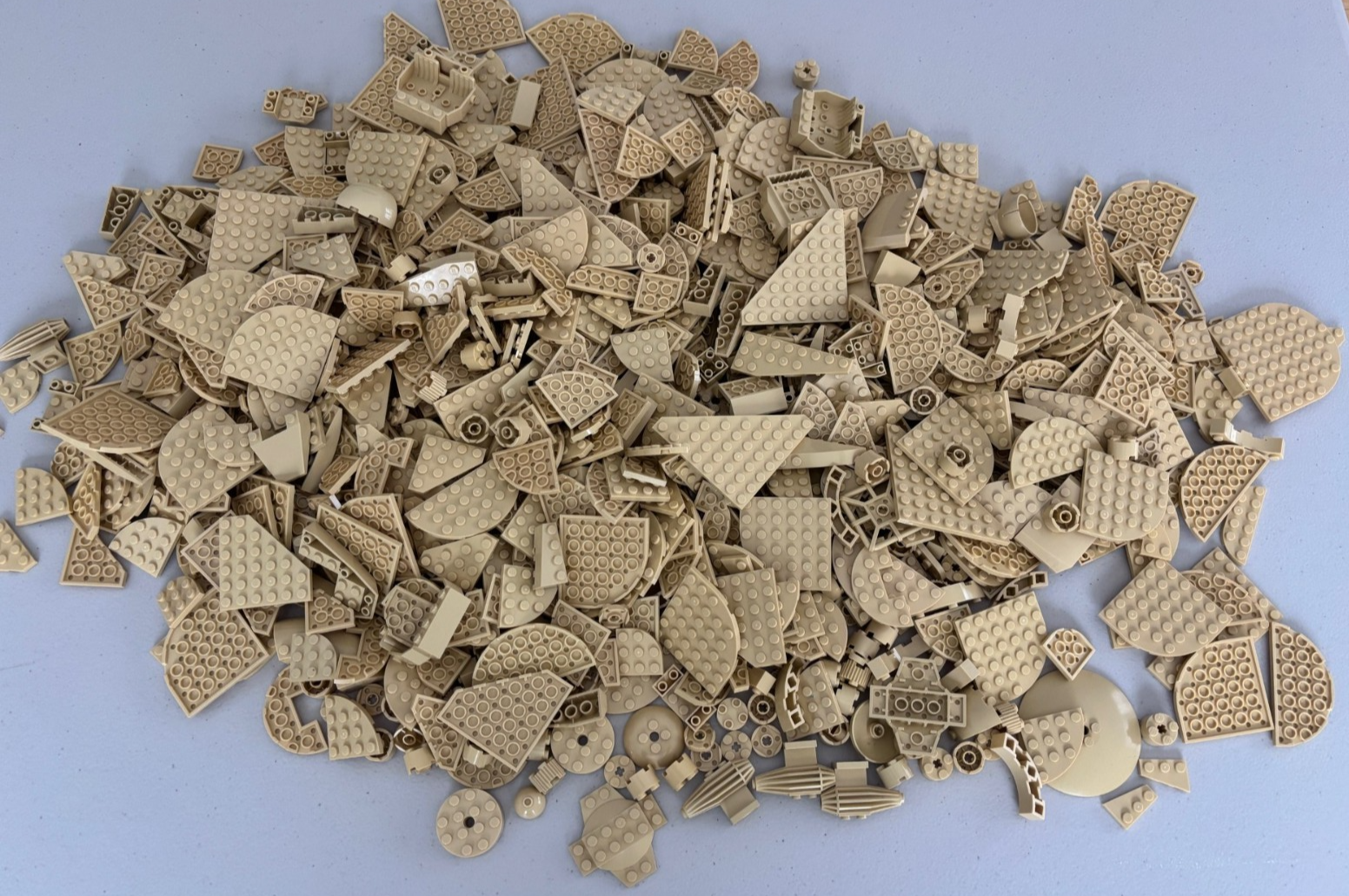 SHIPS FREE!! LEGO BULK LOT 100 TAN WEDGE WING CORNER PLATES STAR WARS