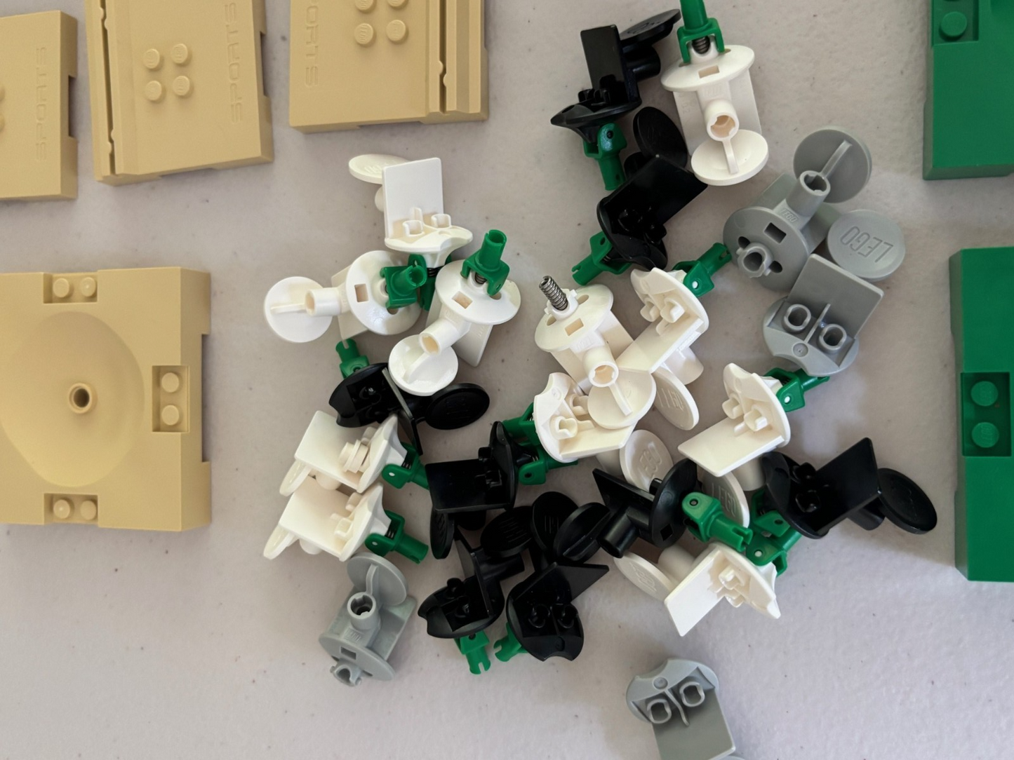 LEGO - Soccer Field Stadium HUGE Piece Parts Lot (Lot 3)