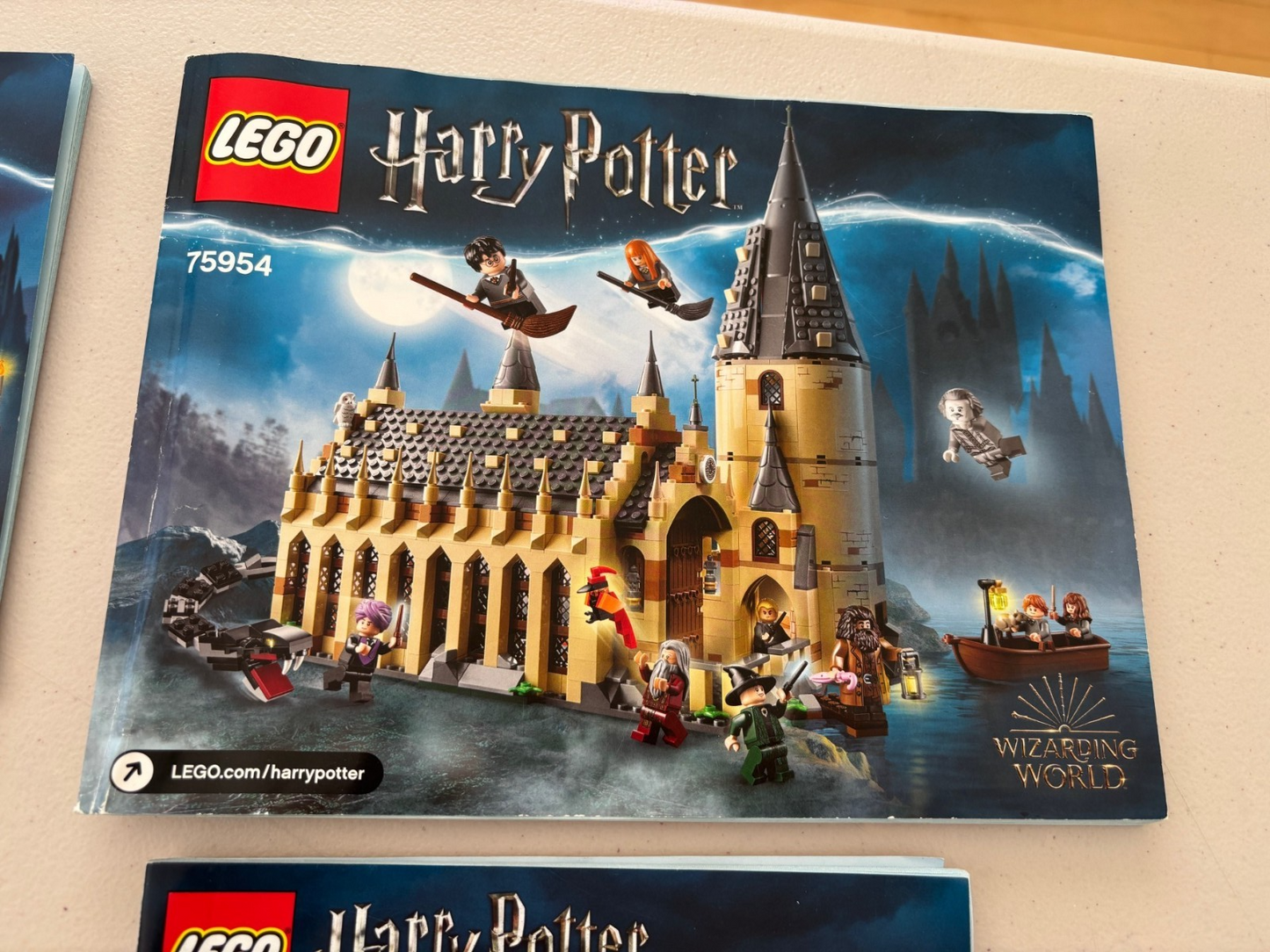 LEGO HARRY POTTER  INSTRUCTION BOOK BOOKLETS MANUALS ONLY 75954 75953 75956 (A)